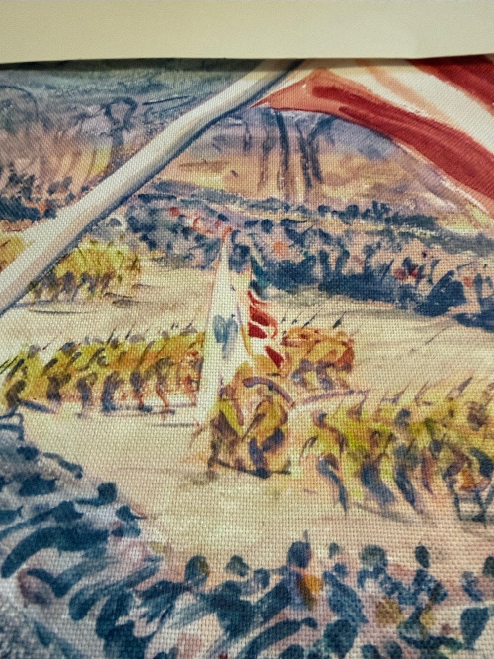 Patriotic Flag Placemat - Multicolor - Picture 9 of 10
